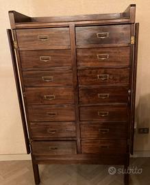 Cassettiera settimino anni 50