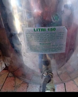 Botte in acciaio inox 18/10