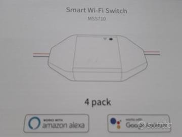 Smart WI-FI MSS710 ALEXA n.3 pack. Nuova