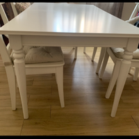 Tavolo Ikea Ingatorp e 4 sedie Ingolf