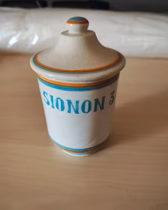 Vaso Farmacia Vintage in Ceramica SIONON 3 Bayer