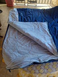 Piumoni con lenzuolo per camper