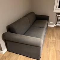 Divano Letto 2 Posti - rivestimento da rifare