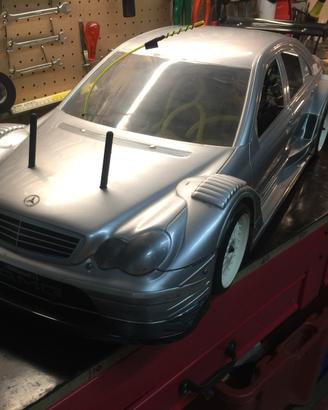Macchina Mercedes rc a scoppio 
