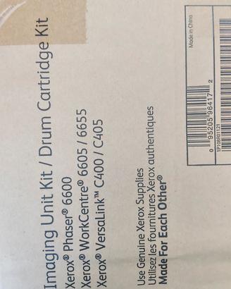 kit unità immagine Xerox per 6605 originale