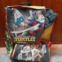 Zaino Tartarughe Ninja e Zaino Ben 10