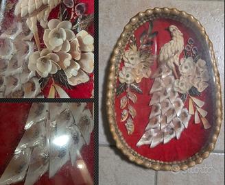 quadro conchiglie e madreperla anni 60