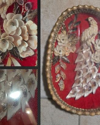 quadro conchiglie e madreperla anni 60