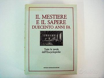 Il mestiere e il sapere duecento anni fa
