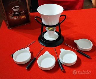 set per fonduta di cioccolato, Lindt 