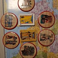 carte da gioco e sottobicchieri Egypt