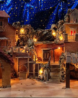 presepe napoletano artigianale 