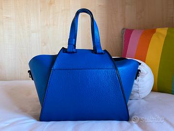 Borsa Marlon blu elettrico