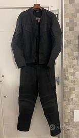 TUTA MOTO DIVISIBILE IN PELLE - Come NUOVA