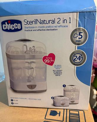 Sterilizzatore Chicco Sterilanatural 2 in uno