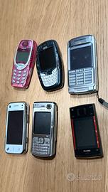 Serie cellulari non funzionanti