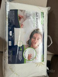 Guanciale in aloe vera memory