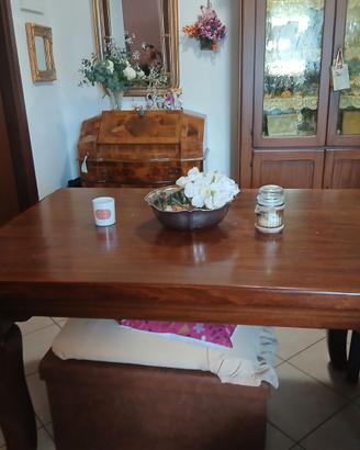 TAVOLO IN LEGNO MASSELLO -ARTIGIANALE