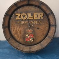 Orologio da Parete Pubblicitario Birra  Zoller 