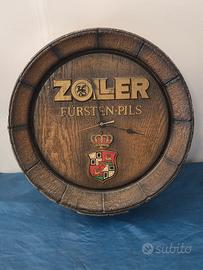 Orologio da Parete Pubblicitario Birra  Zoller 