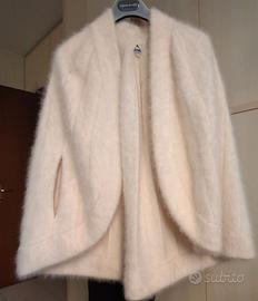 Mantella di lana d'angora marca Luisa Spagnoli