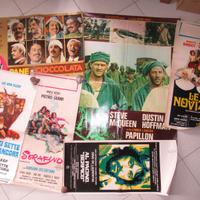 RACCOLTA 10 POSTER LOCANDINE CINEMA ANNI 60-80