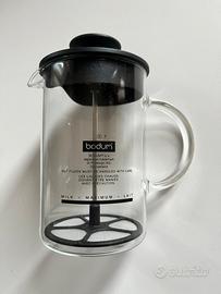 Montalatte con manico in vetro BODUM