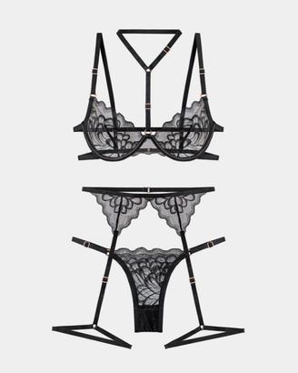 Intimo sexy Gianna Bellucci nero