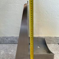 Staffa inox satinato per lavabo cilindrico - NUOVA