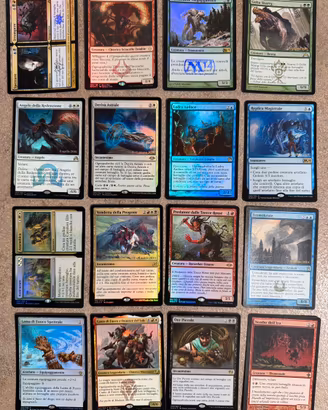 Carte magic rare foil