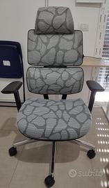 Sedia da ufficio ergonomica