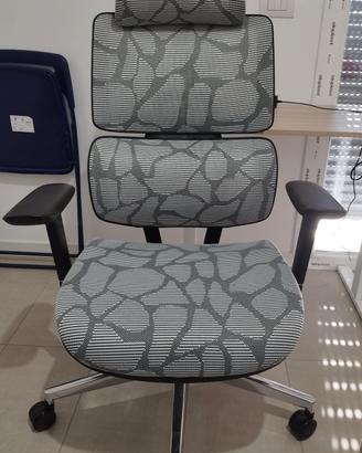 Sedia da ufficio ergonomica