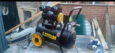 compressore aria silenziato  24lt