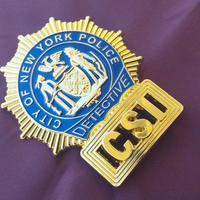 Distintivo originale Detective CSI City of N.Y.
