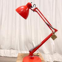 lampada a pantografo rossa Naska Loris vintage