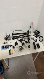 LOTTO ACCESSORI / RICAMBI PER  BICI MTB