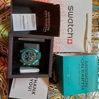 Omega x Swatch - Mission on Earth "Polar lights"