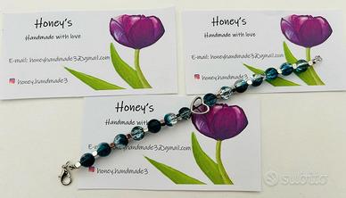 Bracciale fatto a mano in pietre dure