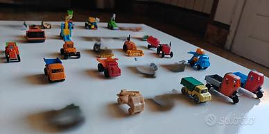 Lotto 16 Veicoli da Lavoro Kinder (1980-1990)