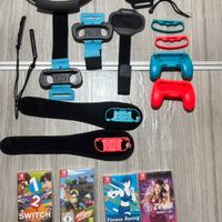 nintendo switch + accessori