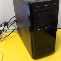 PC miditower, CPU Intel Pentium G3430, ram 4 Gbyte