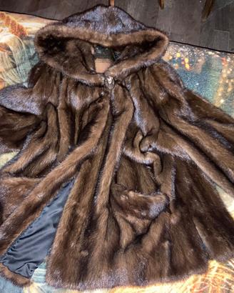 Pelliccia vintage  Visone Tg 44/46 Marilena Papi