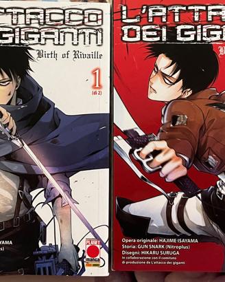 Manga Attack on Titan birth of Rivaille