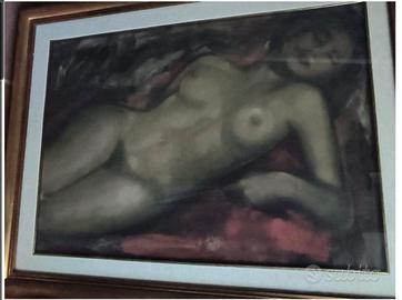 Quadro Ritratto di Donna sdraiata