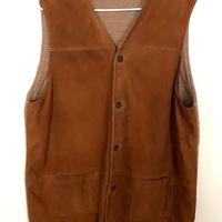 Gilet Alpha Massimo Rebecchi di Pelle e Lana