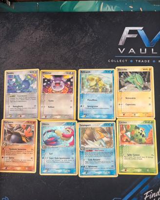 Pokémon EX Smeraldo 2006 Lotto 8 Carte ITA/ENG Hol