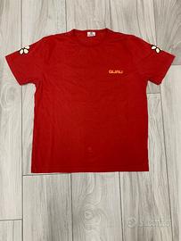 T-Shirt Guru vintage anni 2000 rossa S
