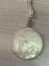 portachiavi Mussolini 