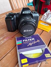 Nikon f601 m con kit e obbiettivi