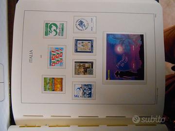 album francobolli italia repubblica annate complet